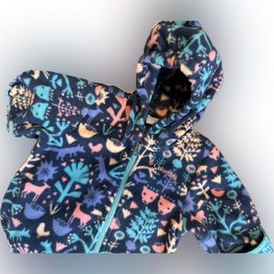 Baby Columbia fleece snow suit size 0-3 months